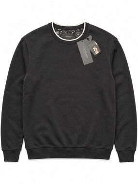 Cactus Man Ricky Singh Black Crewneck Sweatshirt Fleece Pullover Mens Large NWT
